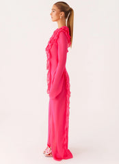 Charlize Maxi Dress - Pink