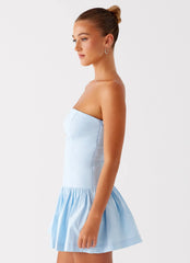 Riviera Mini Dress - Blue