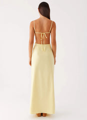 Selah Maxi Dress - Yellow