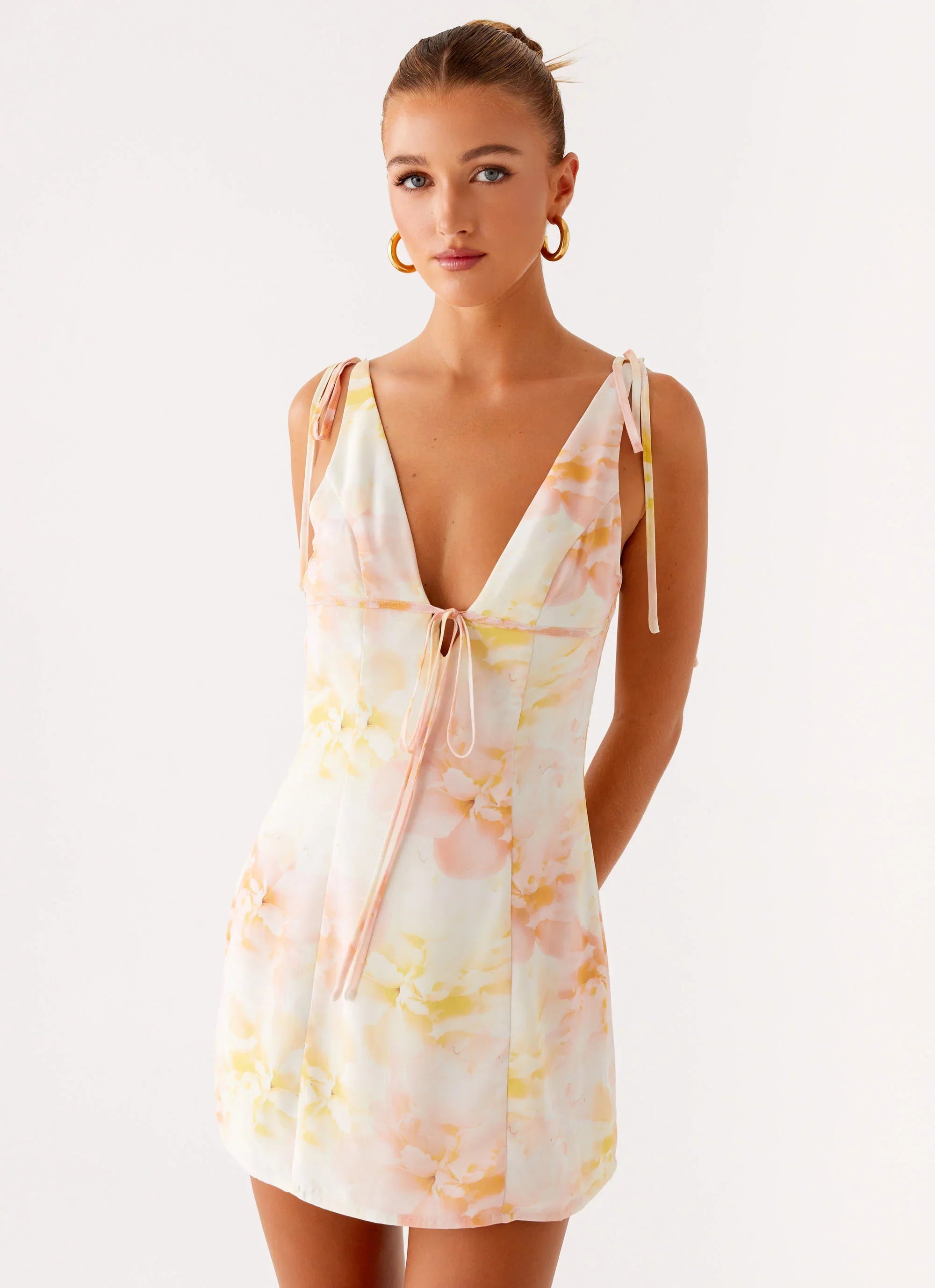 Alden Mini Dress - Floral Print