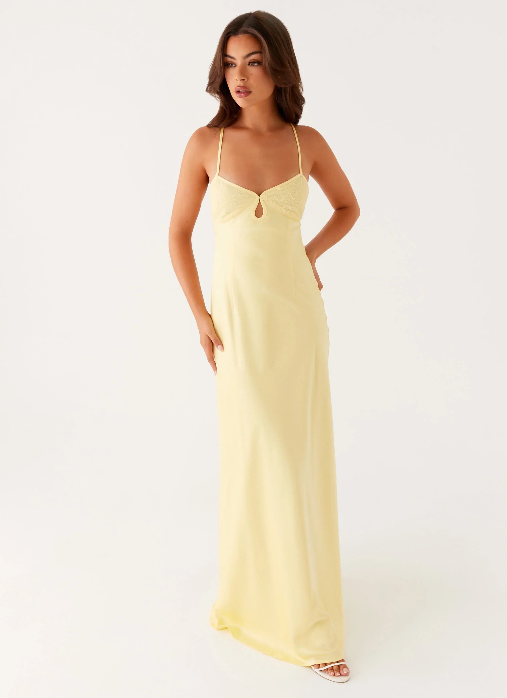 Joanie Maxi Dress - Yellow