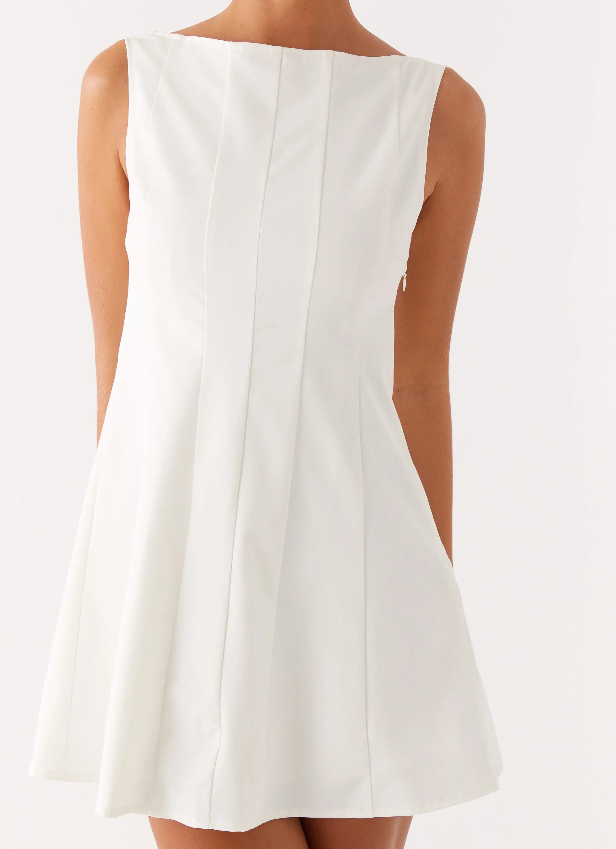 Emelie Mini Dress - White