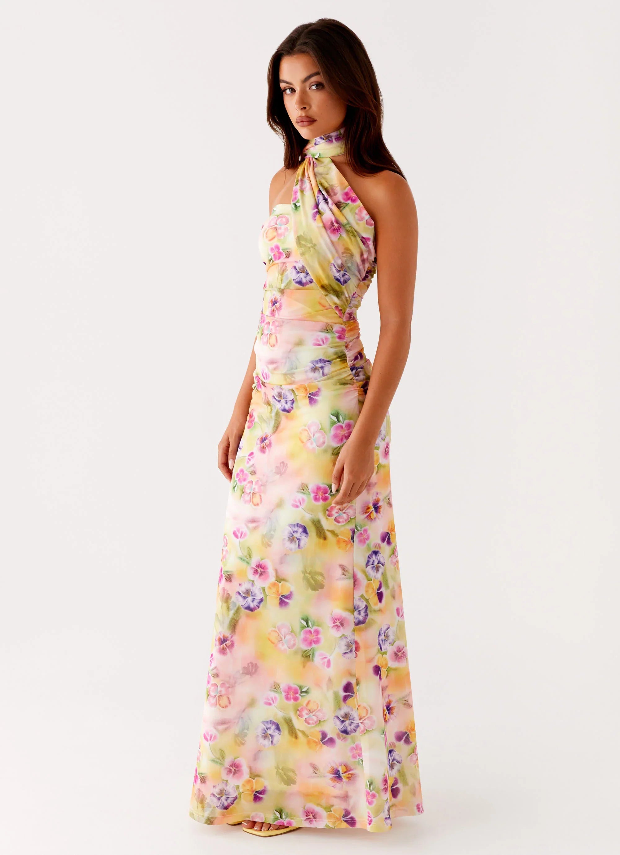 Songbird Maxi Dress - Sunburst Floral