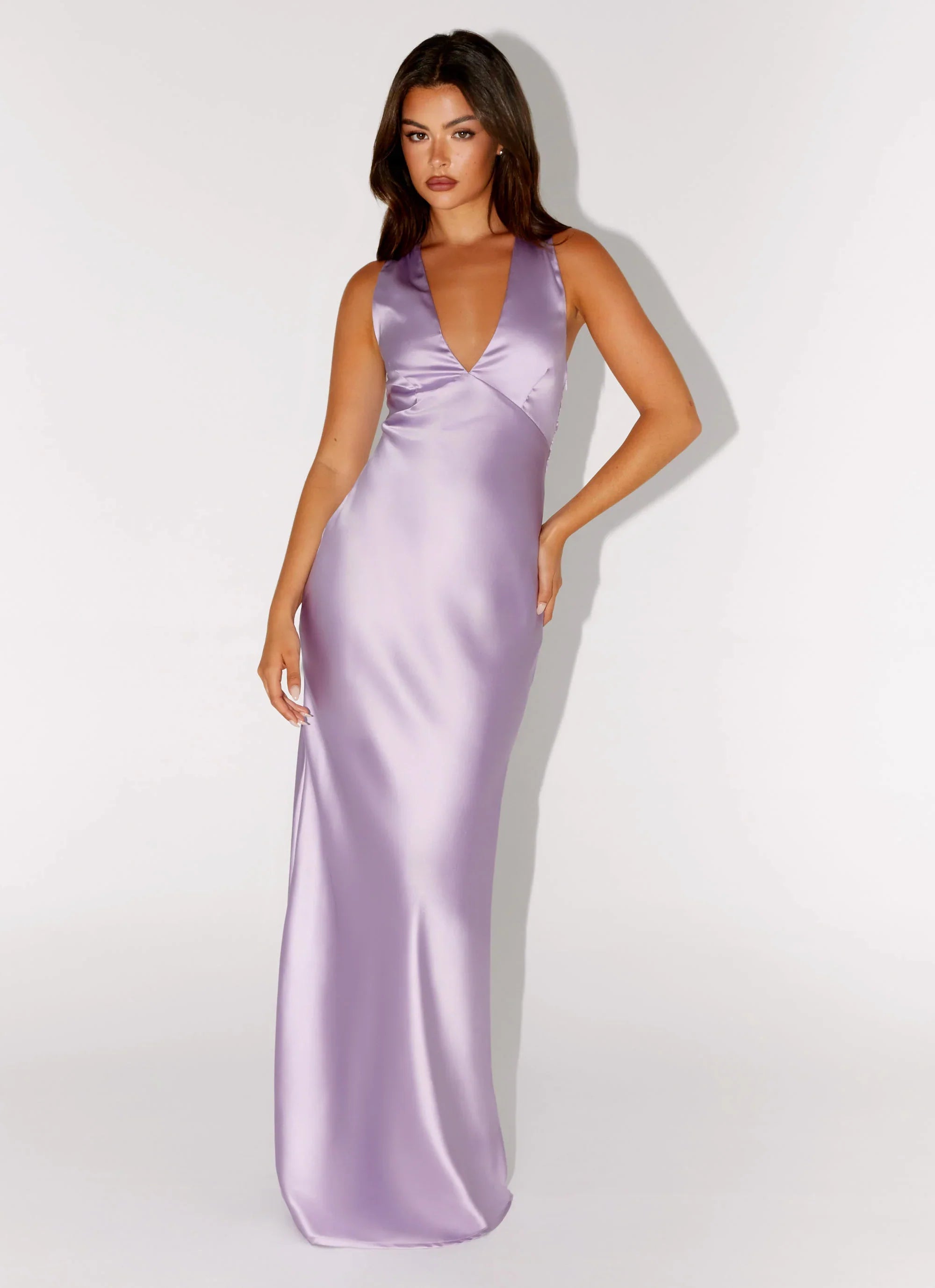 Brody Maxi Dress - Lilac