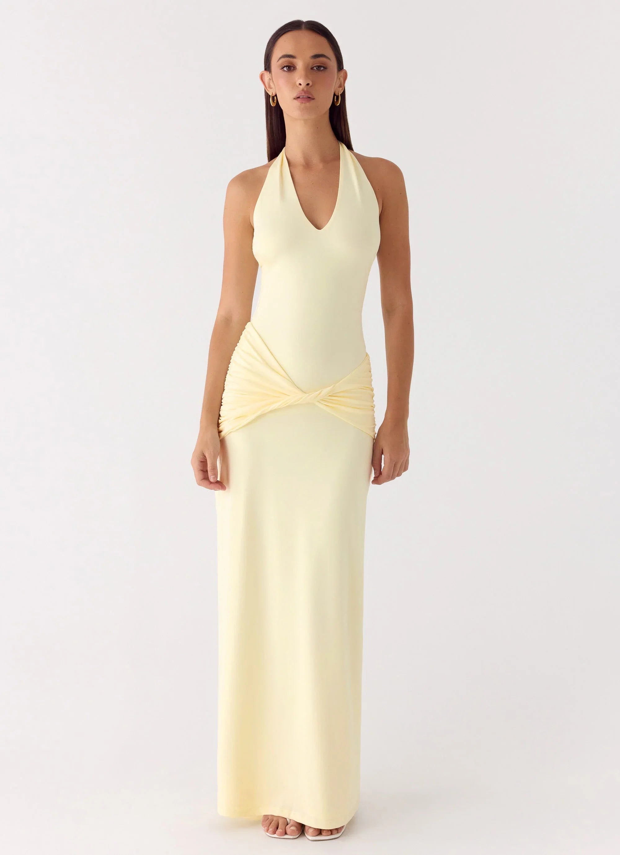 Maribelle Maxi Dress - Lemon