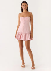 Loulette Mini Dress - Pink