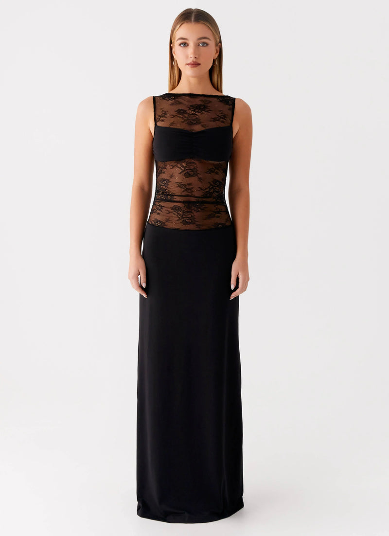 Wesley Maxi Dress - Black