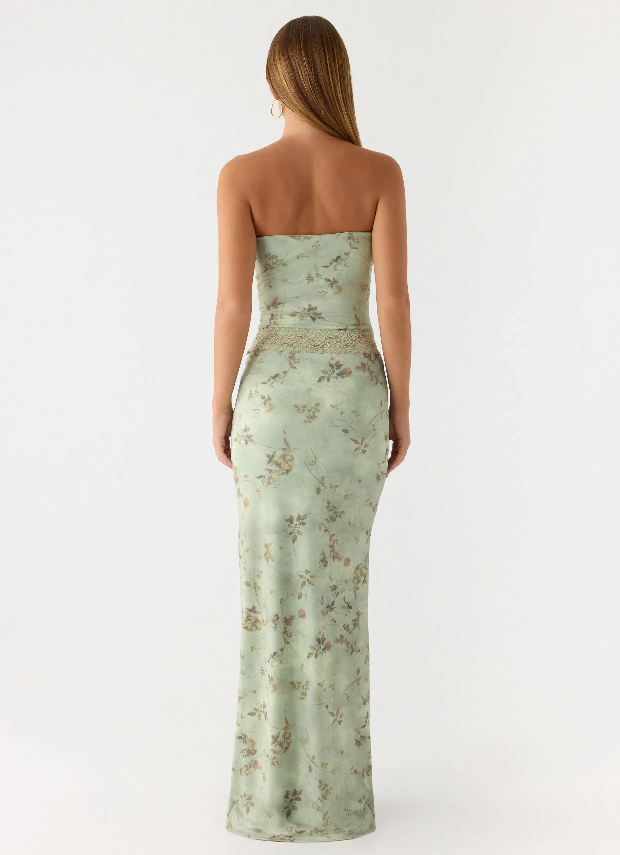 Come Through Maxi Dress - Wispy Fern