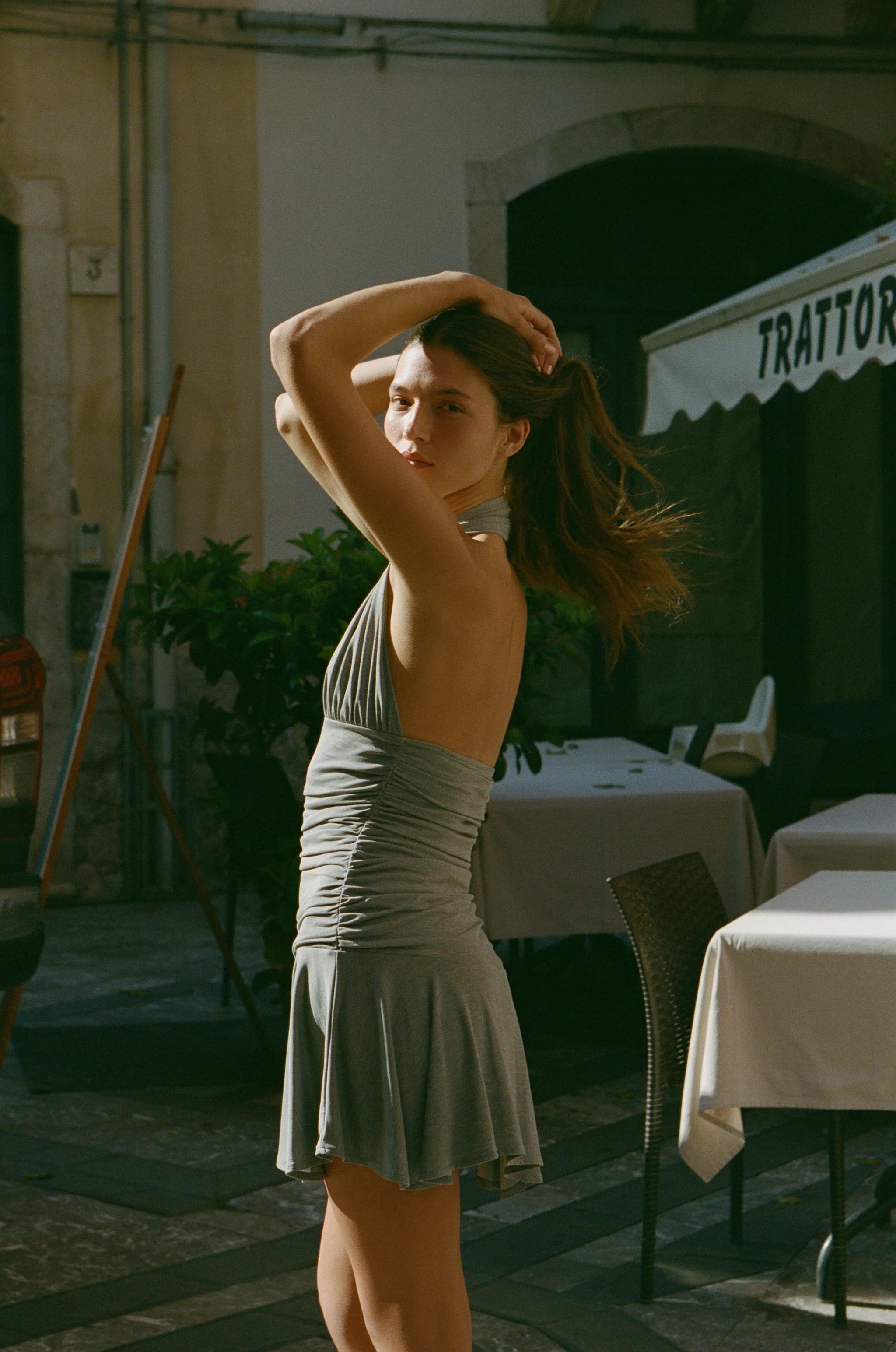 Astoria Dress | Grey