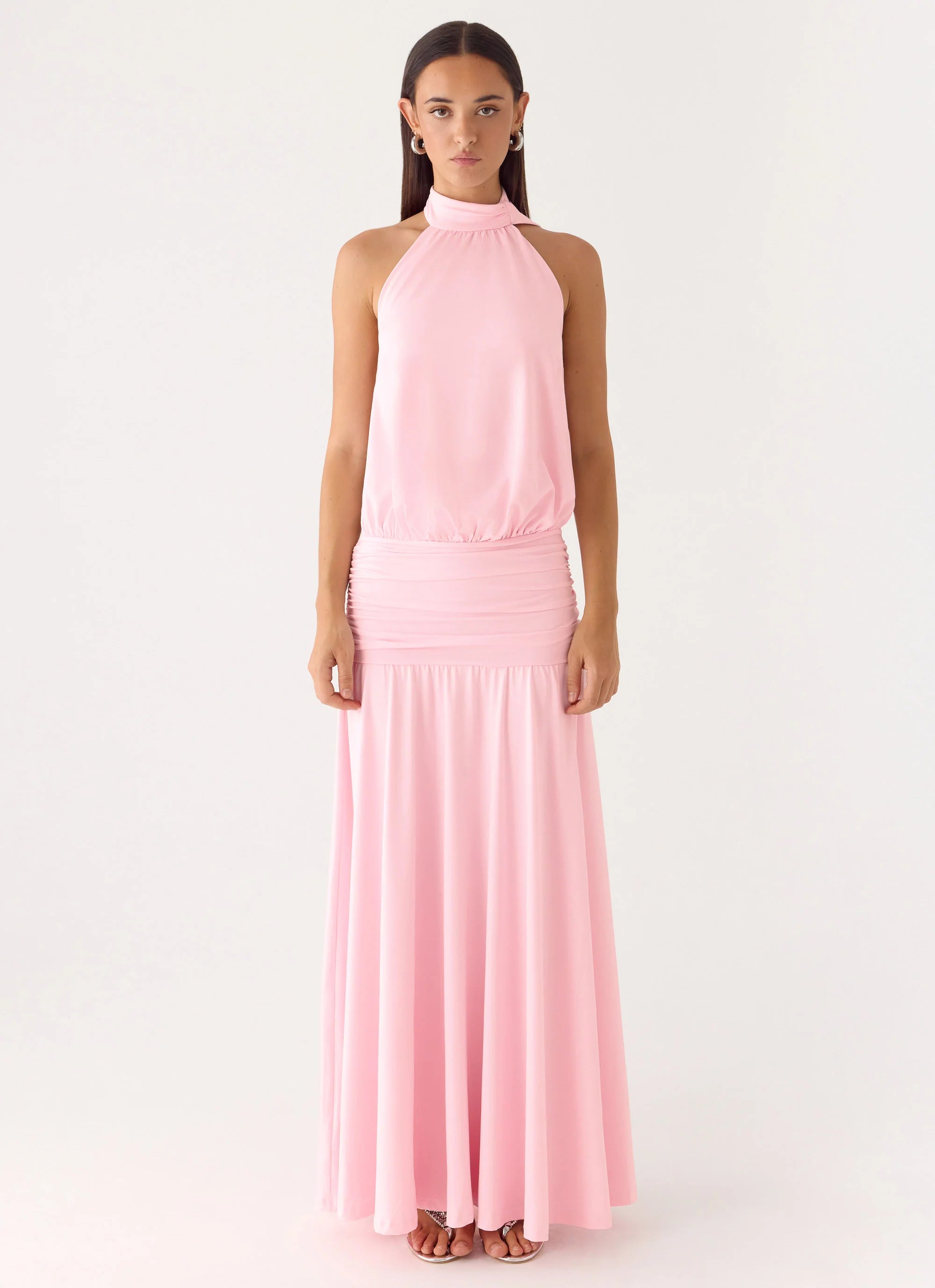Last Forever Maxi Dress - Baby Pink